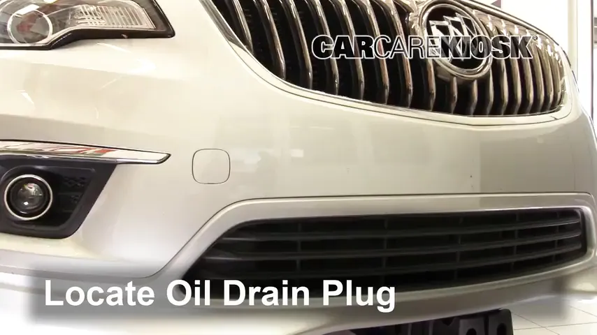 2017 Buick Envision Essence 2.5L 4 Cyl. FlexFuel Aceite Cambiar aceite y filtro de aceite